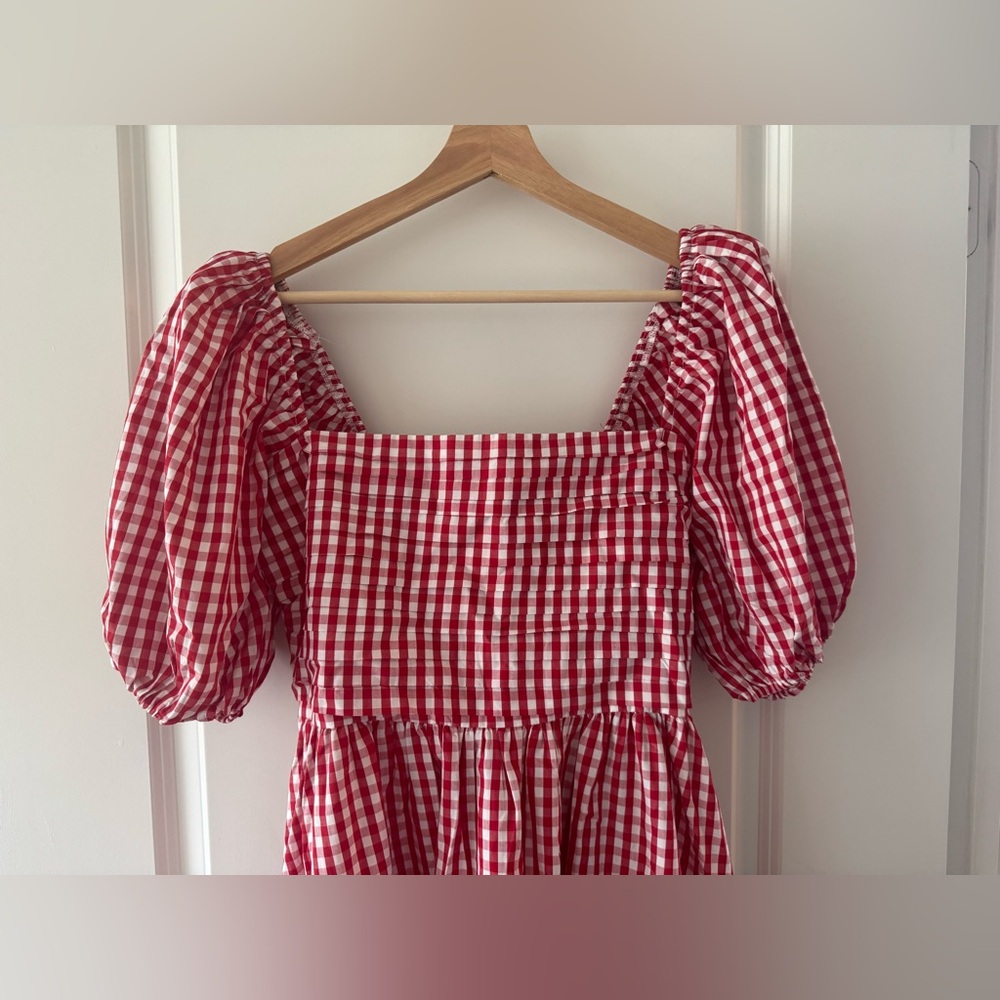 Abercrombie & Fitch puff sleeve dress NWT - Picture 6 of 6